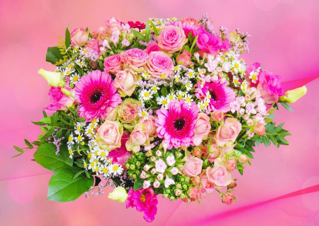 Puzzle Pink Bouquet of Roses
