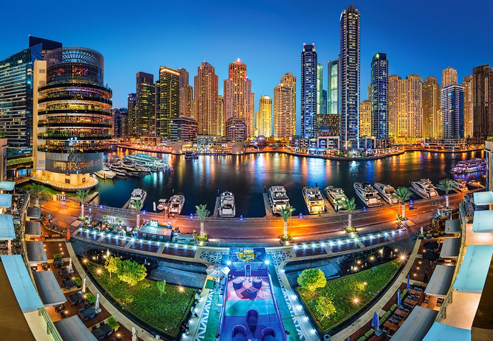 Puzzle Marina w Dubaju