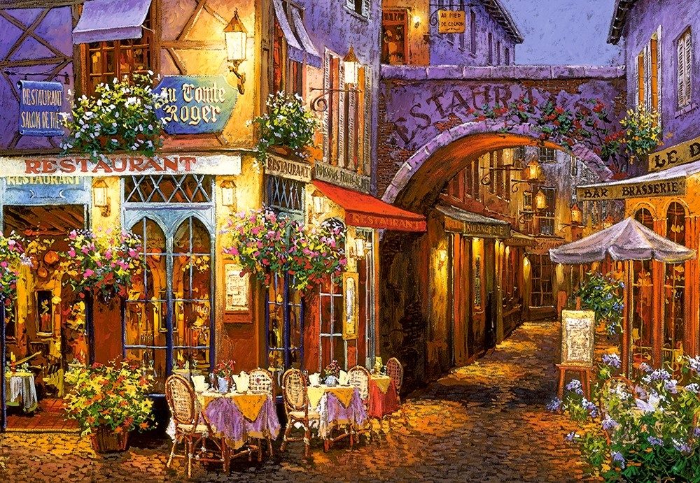Puzzle Večer v Provence