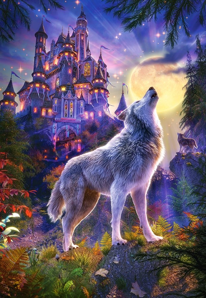 Puzzle Zamek wilków