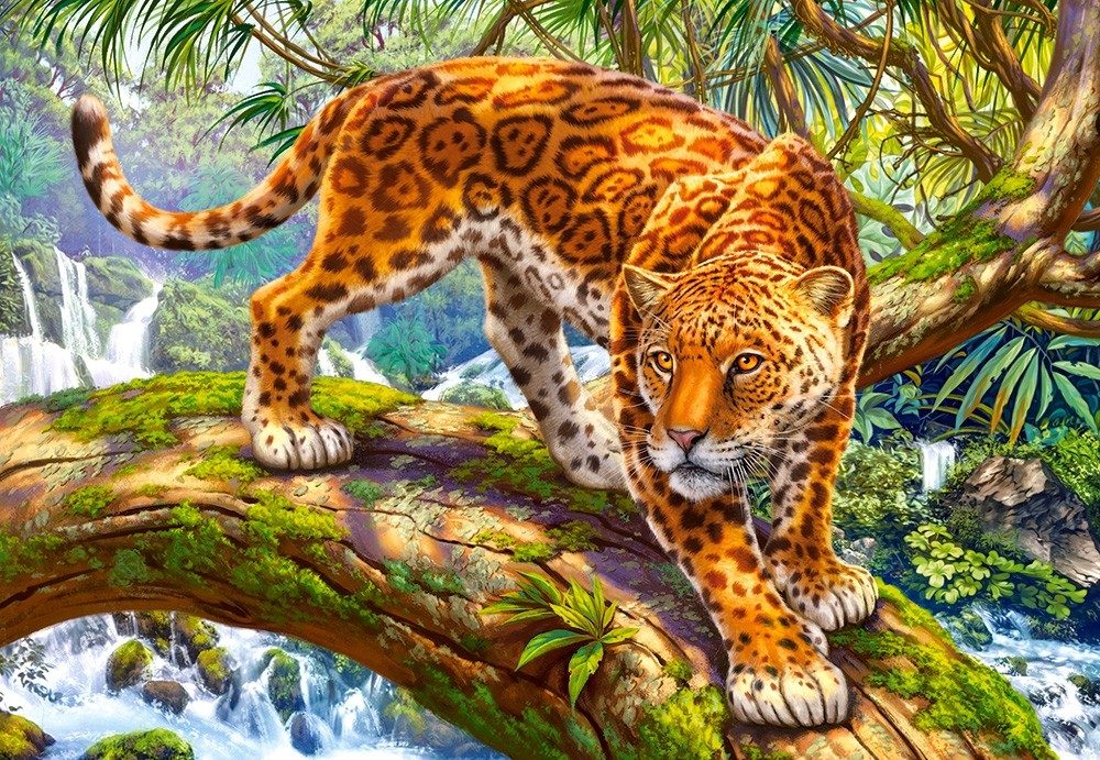 Puzzle Plíživý Jaguar