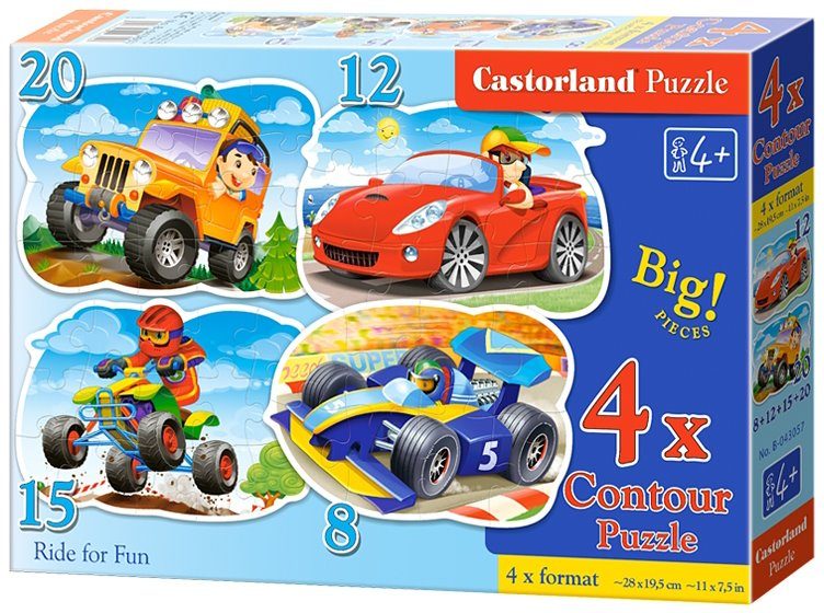 Puzzle 4x Ride for Fun puzzle
