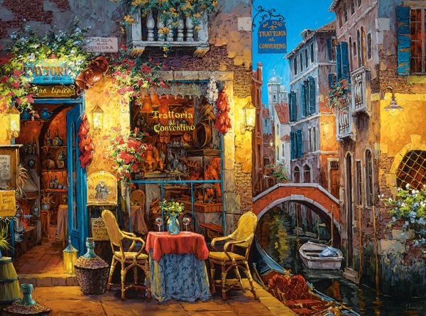 Puzzle Vores specielle sted i Venedig