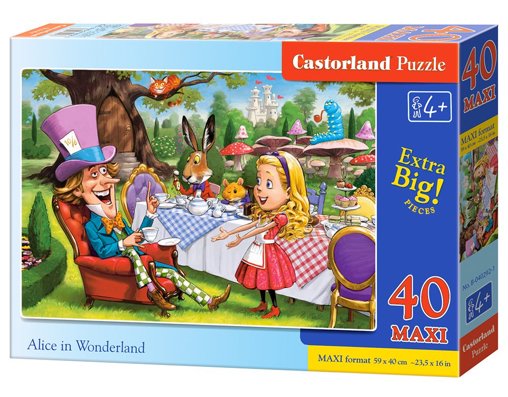 Puzzle Alice i Eventyrland