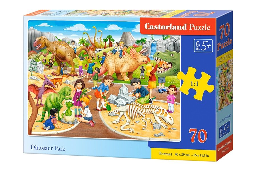 Puzzle Dinosauruste park