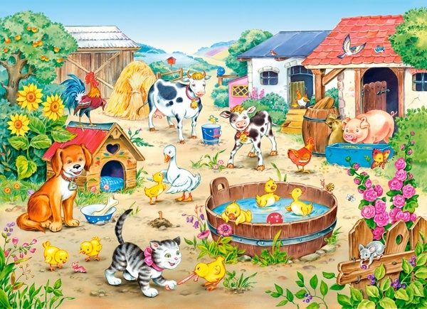 Puzzle Bauernhof