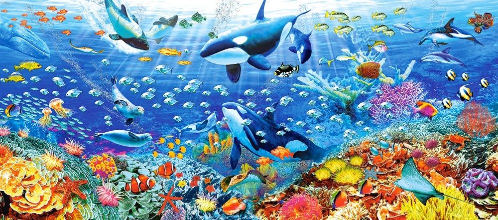 Puzzle Mundo subaquático