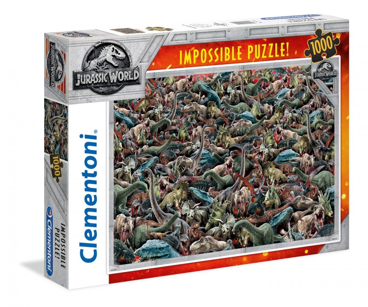 Meenemen Geschikt samenwerken Puzzle Impossible Jurassic World, 1 000 pieces | Puzzle-USA.com