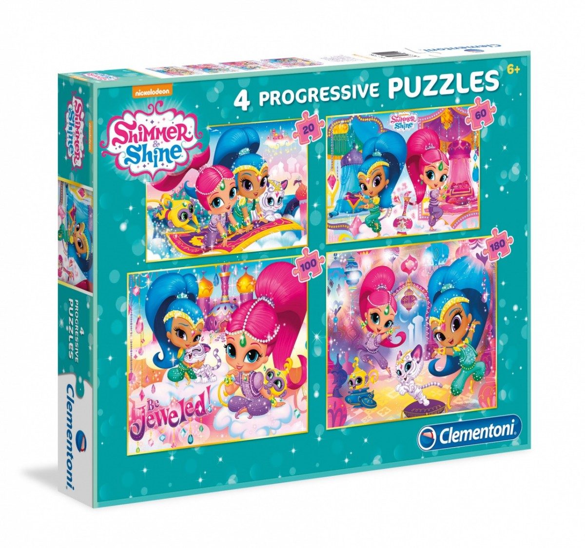 Puzzle 4in1 Shimmer i Shine