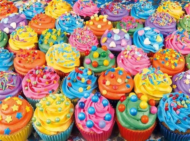 Puzzle Colorful Cakes