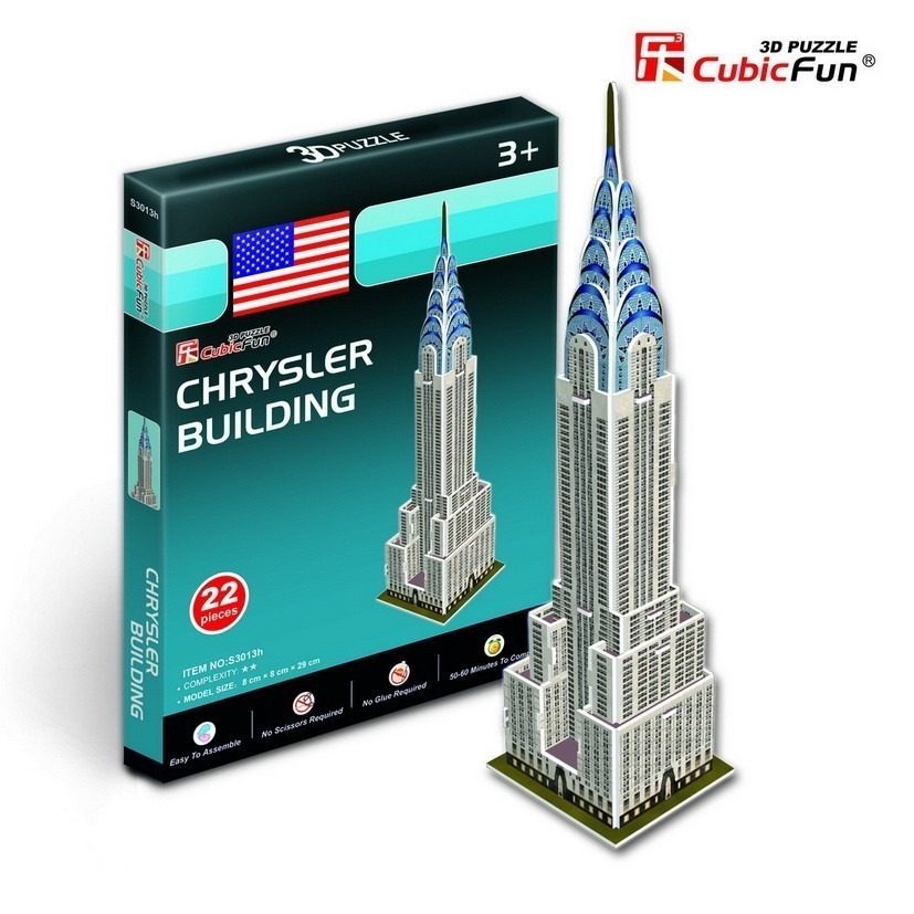 Puzzle Chrysler Building, New York 3D Mini