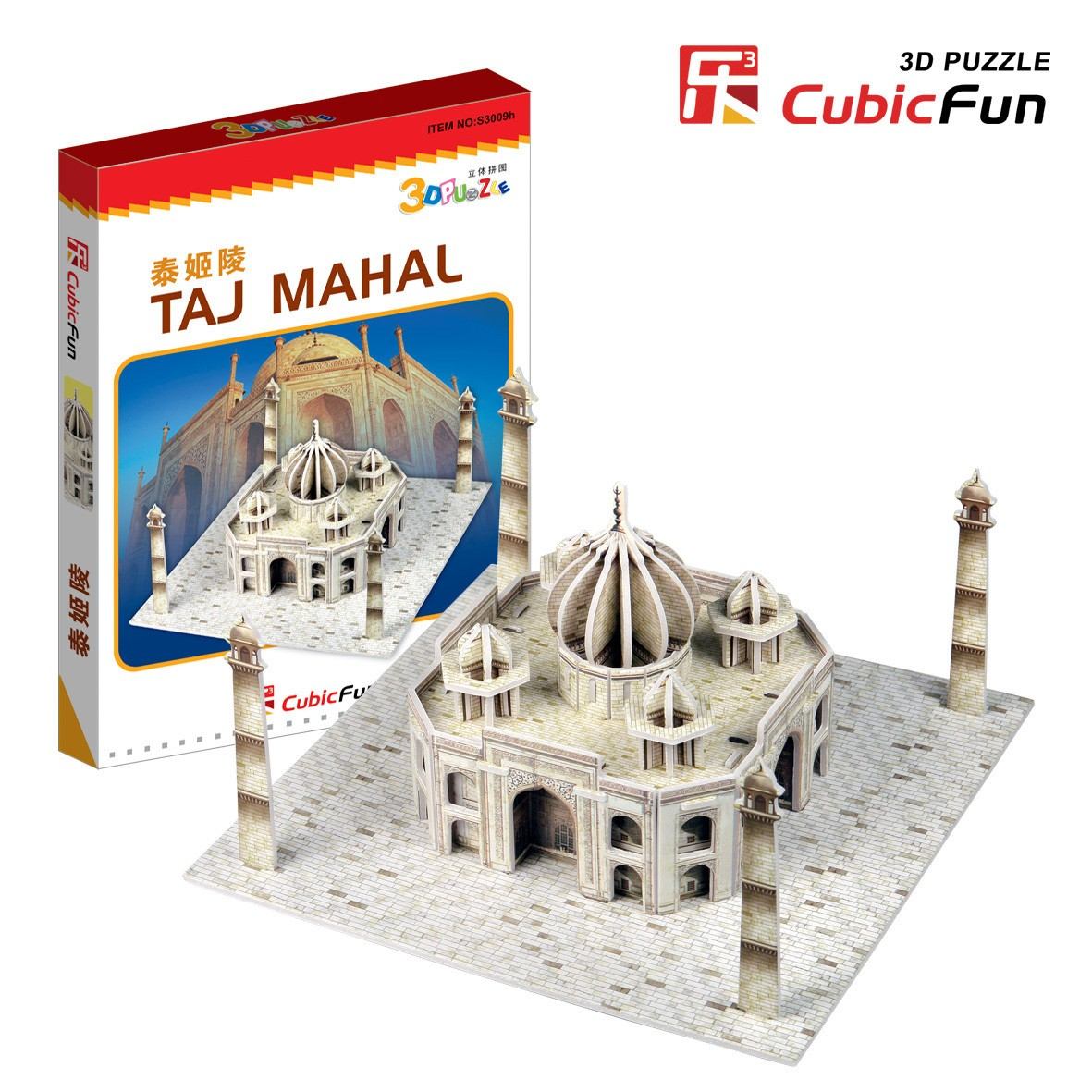 Puzzle Taj Mahal, Indien 3D Mini