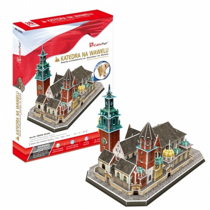 Puzzle Wawel 3D Kathedrale
