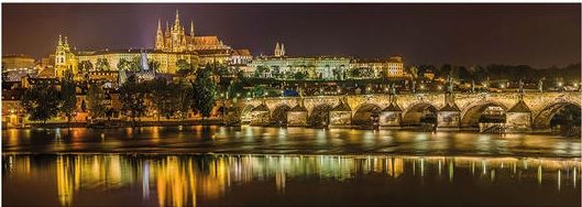 Puzzle Károly híd Prágában, Csehország 