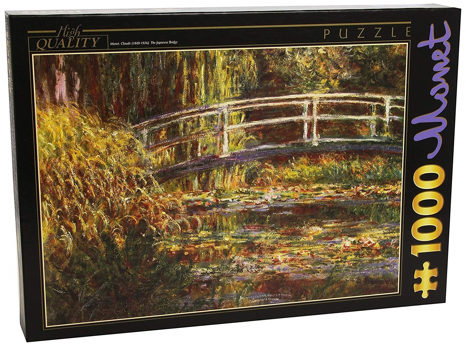 Puzzle Claude Monet: Podul japonez