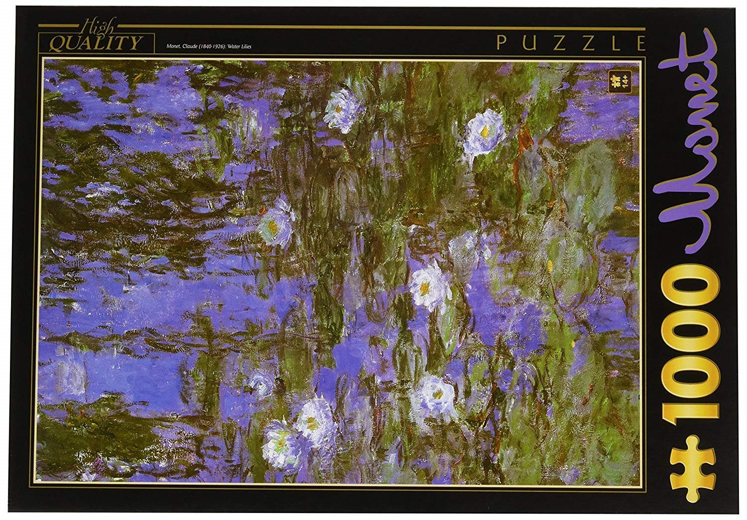 Puzzle Monet: Water Lilies II