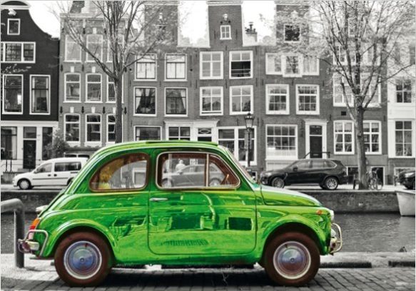 Puzzle Car in Amsterdam