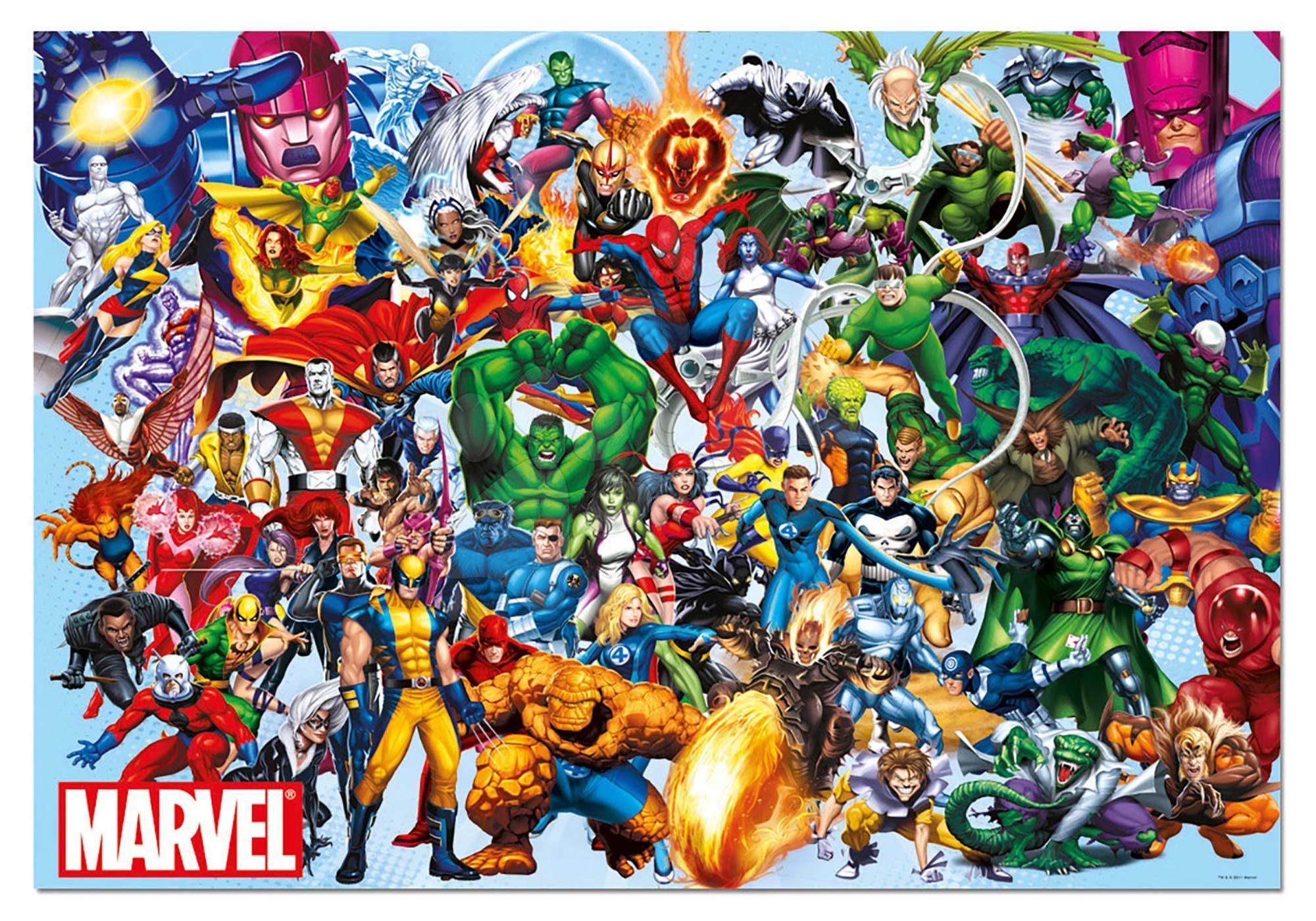 Puzzle Marvel heroes