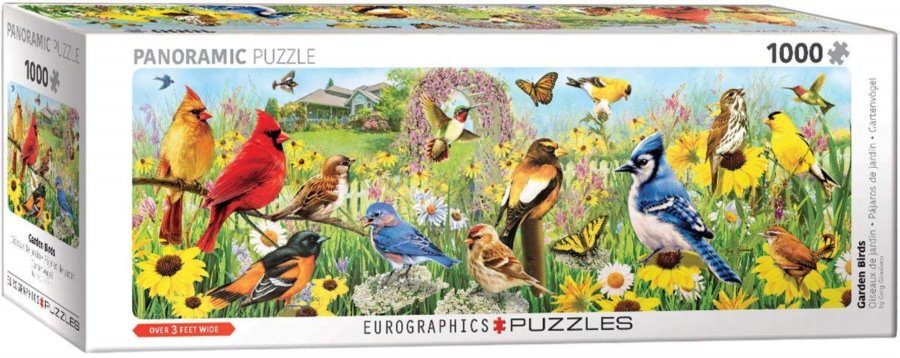Puzzle Zahradní ptáci