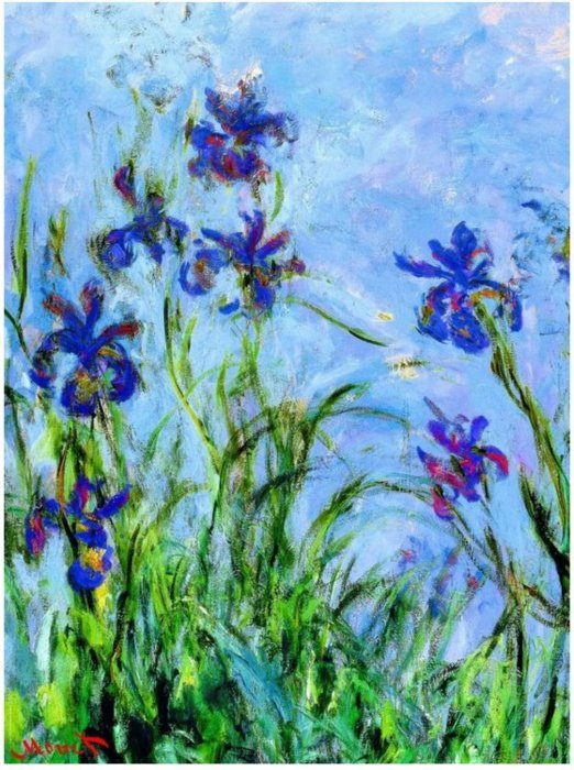Puzzle Monet: Iris /detail/
