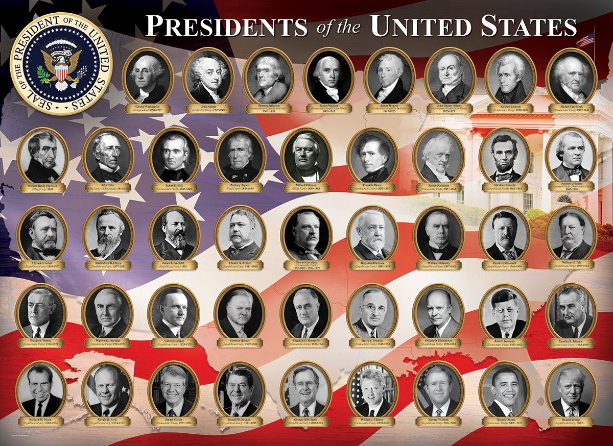 Puzzle Præsidenter for De Forenede Stater