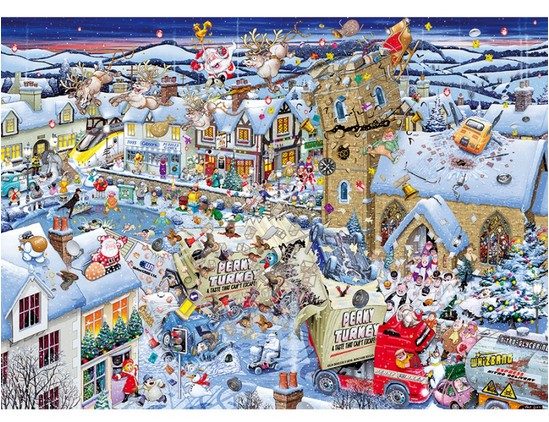 Puzzle Mike Jupp: J'aime Noël
