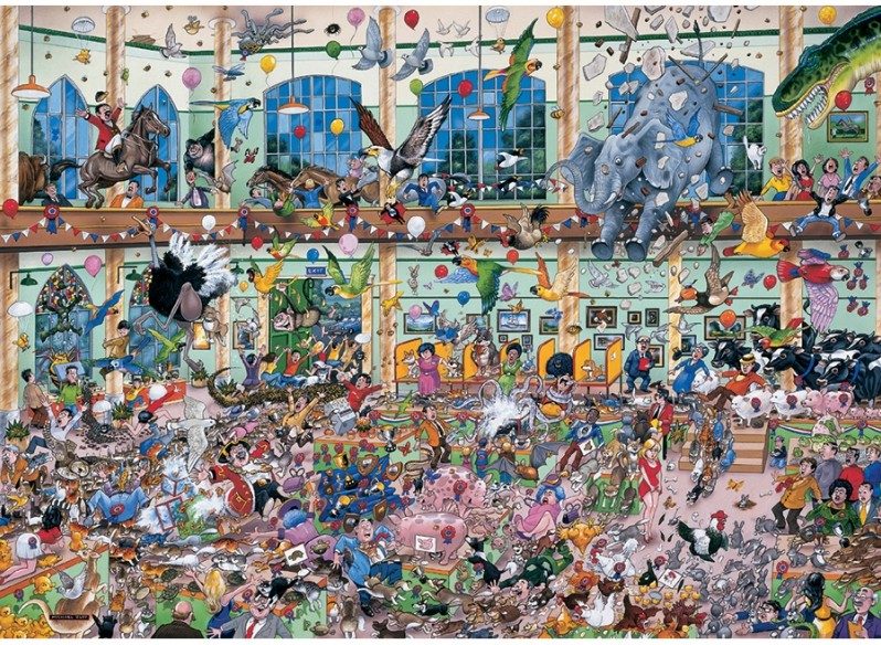 Puzzle Mike Jupp: J'aime les animaux