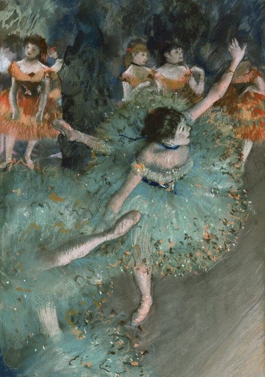 Puzzle Edgar Degas: Billenő táncos