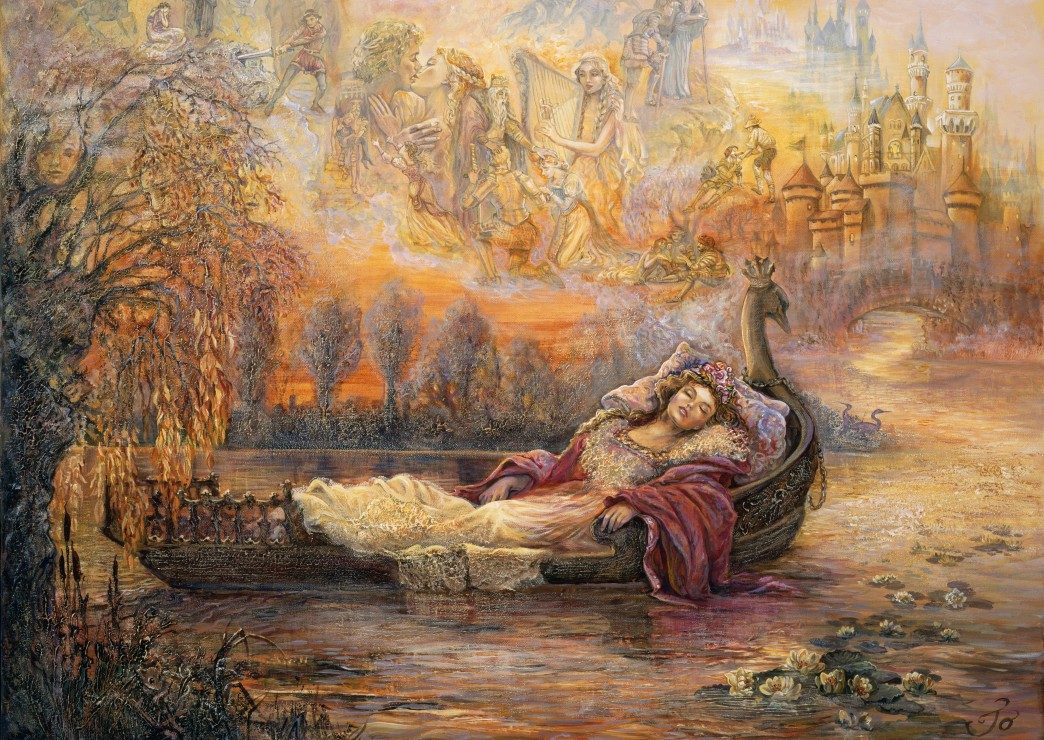 Puzzle Josephine Wall: Sny o Kamelote