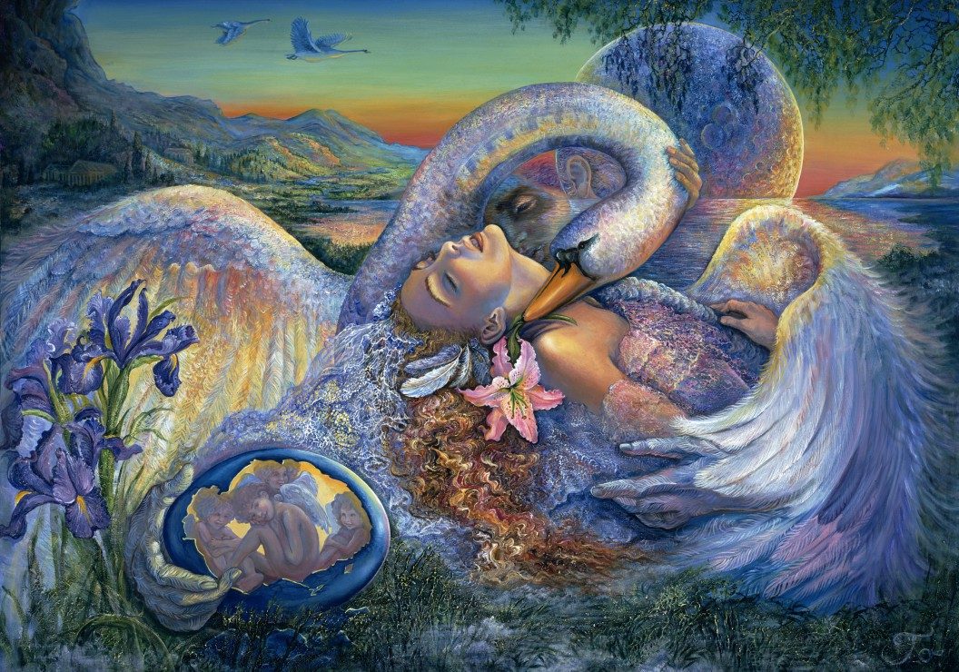 Puzzle Josephine Wall: Leda and the Swan
