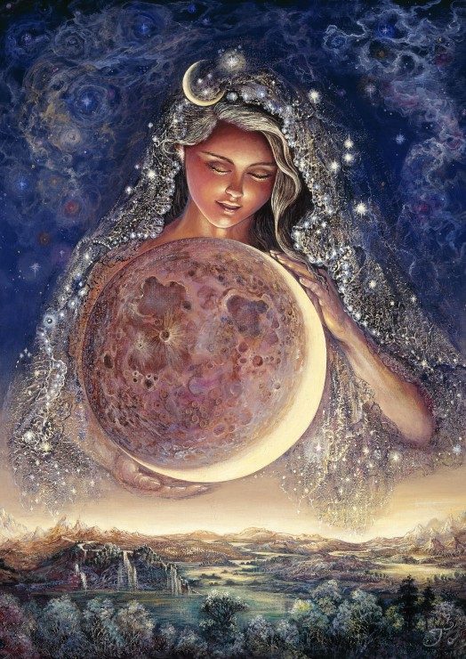 Puzzle Josephine Wall: Moon Goddess 1000