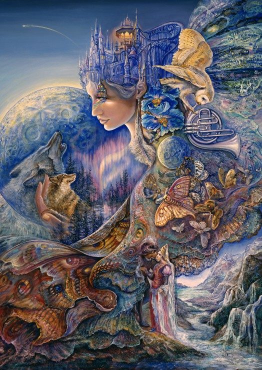Puzzle Josephine Wall: Once in a Blue Moon