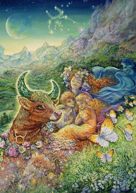Puzzle Josephine Wall: Zodiac Taurus