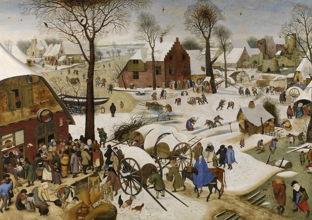 Puzzle Pieter Bruegel: Censo de Belém