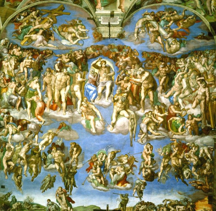 Puzzle Michelangelo Buonarroti: Posljednji sud