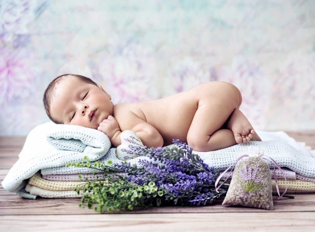 Puzzle Baby-Lavendel