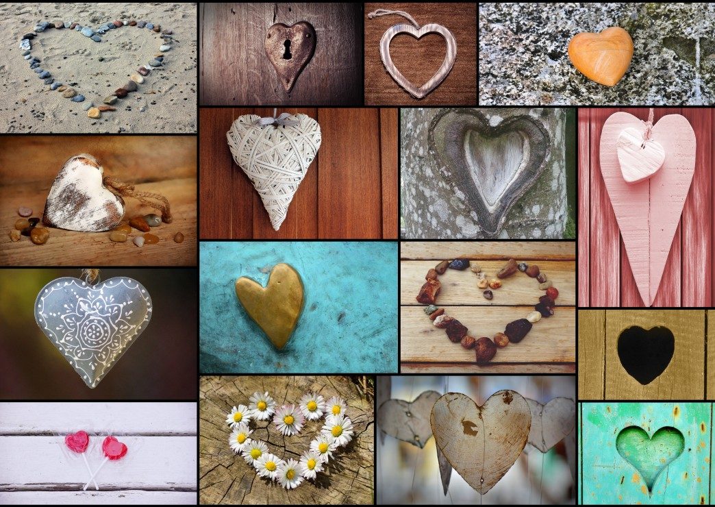 Puzzle Collage Love II