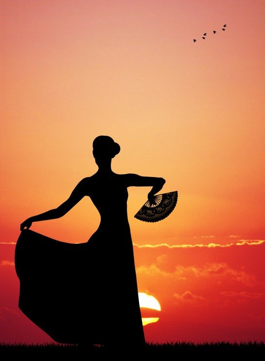 Puzzle Flamenco a naplementében