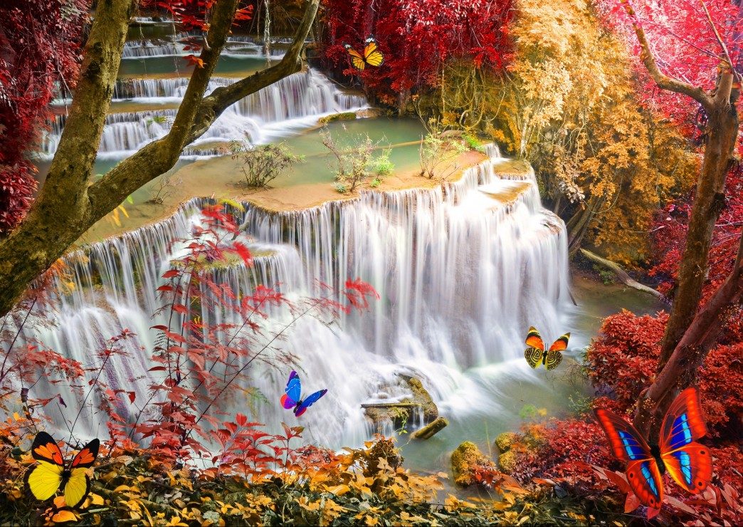 Puzzle Forest Waterfall