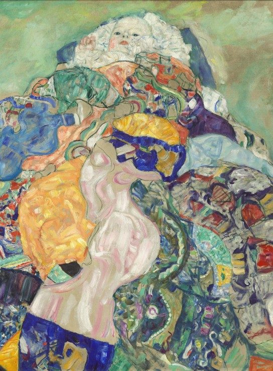 Puzzle Klimt: Baby