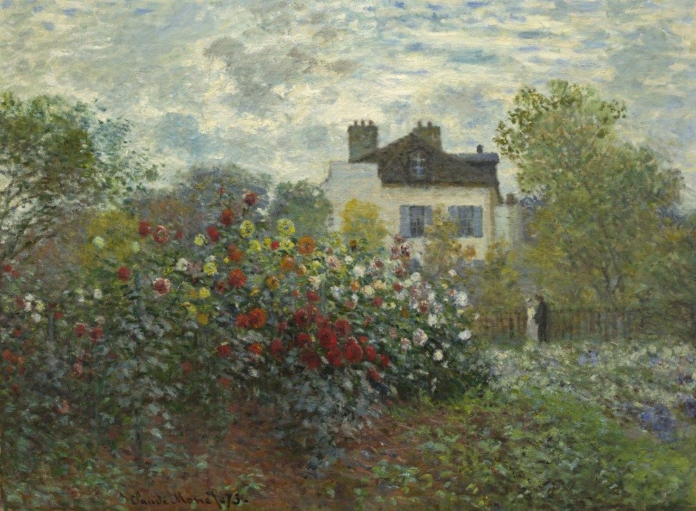 Puzzle Monet: The garden of the artist in Argenteuil