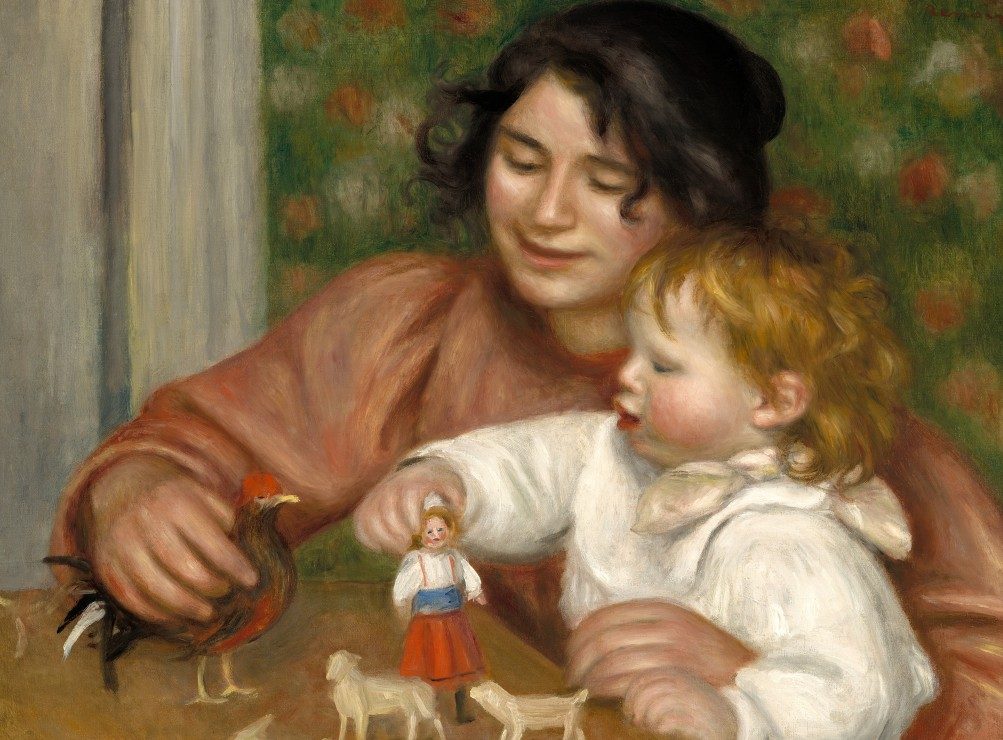 Puzzle Pierre Auguste Renoir: Gabrielle and the Artist's Son, Jean