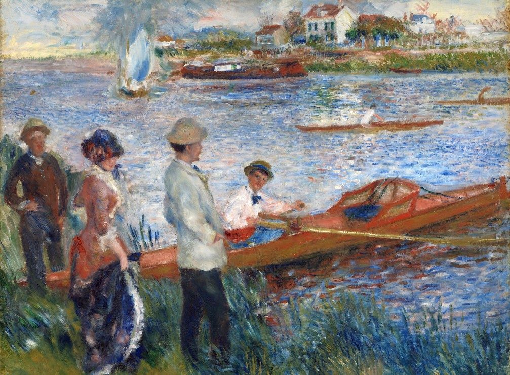 Puzzle Pierre Auguste Renoir: Oarsmen em Chatou