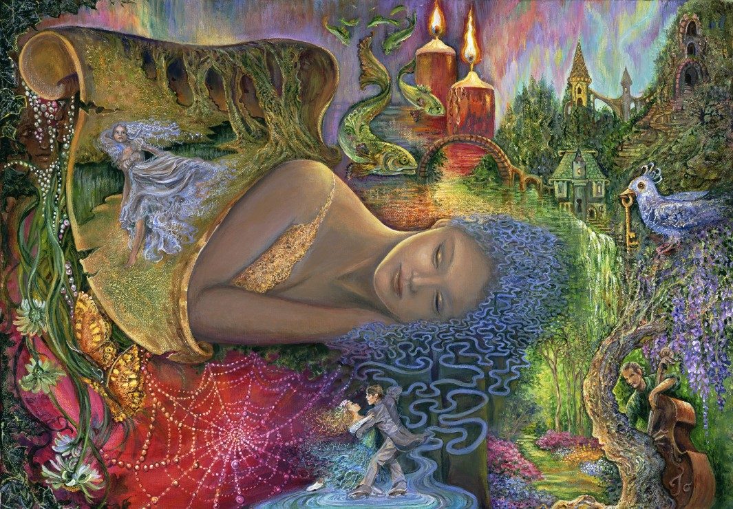 Puzzle Josephine Wall: Dreaming in Color IV