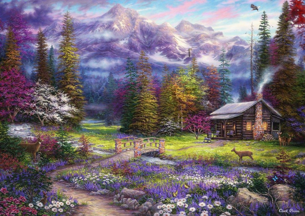 Puzzle Pinson: Inspiration of Spring Meadows IV