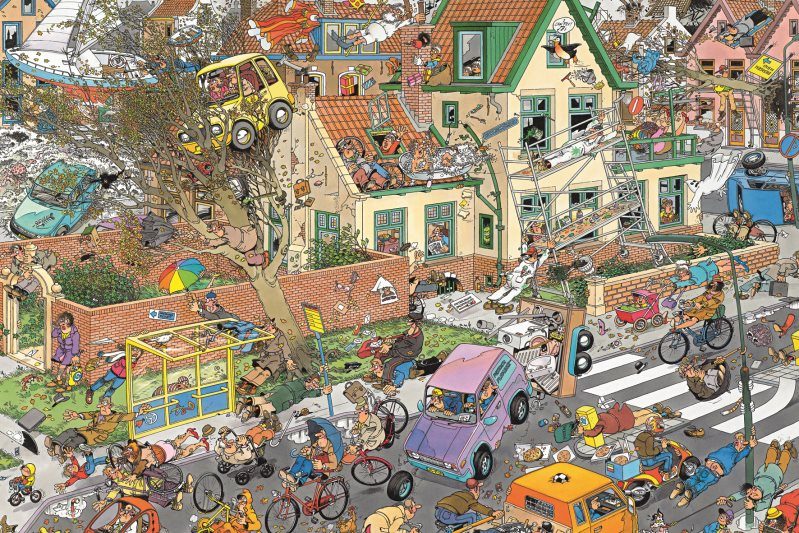 Puzzle Jan van Haasteren: Furtuna