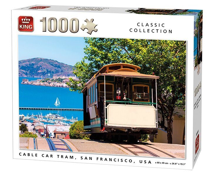 Puzzle Cable Car Tram, San Francisco, USA