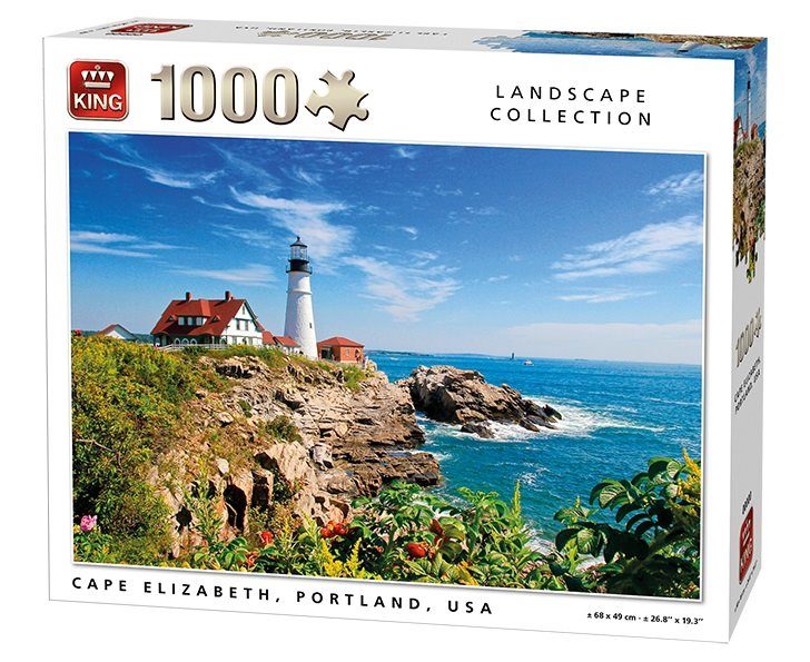 Puzzle Cape Elizabeth, Portland, Statele Unite ale Americii