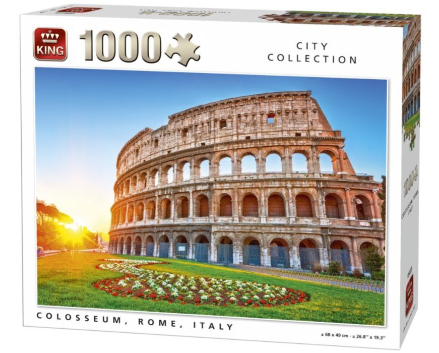 Puzzle Colosseum a napsütésben, Róma, Olaszország