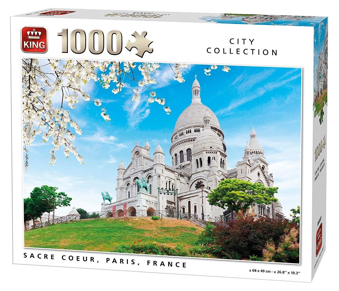 Puzzle Sacre Coeur, Párizs, Franciaország